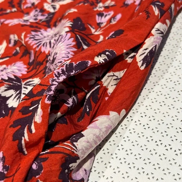 ANTHROPOLOGIE Maeve Floral Puff Sleeve Dress - Picture 12 of 16